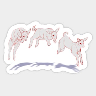 Lamb Sticker